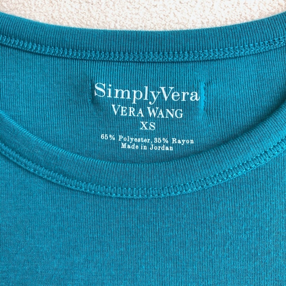 Simply Vera Vera Wang Short Sleeve Top - Picture 5 of 5